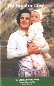 The story of St Gianna Berretta Molla, a modern-day wife, mother, and physician, who fully engaged her faith in her medical practice. In 1962 she faced the agonizing choice between saving her own life and that of her unborn child, and chose to save her child. She is a wonderful reminder that saints still walk among us.